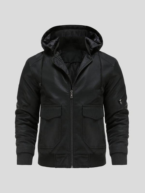 Chaqueta con Capucha con Estilo Lance