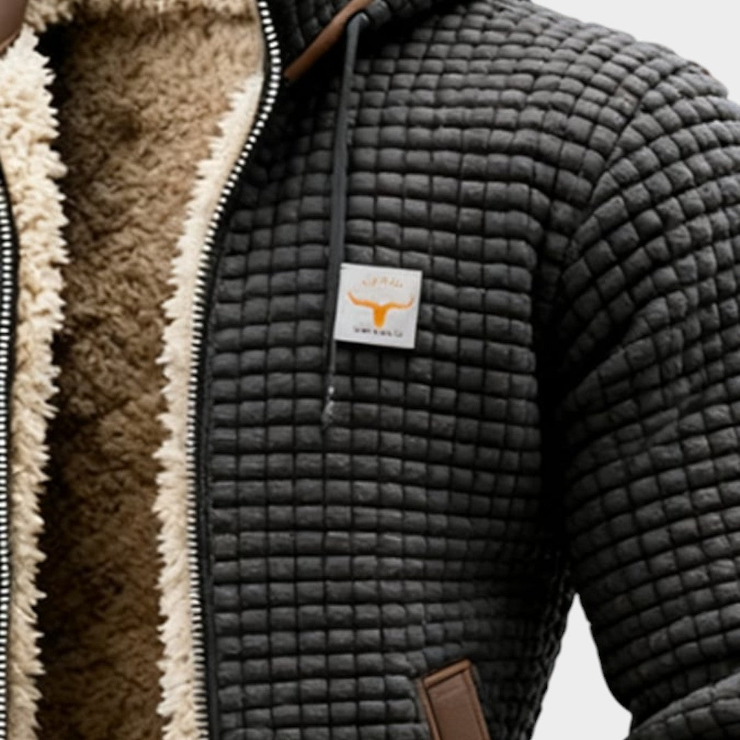 Chaqueta con forro polar para el invierno