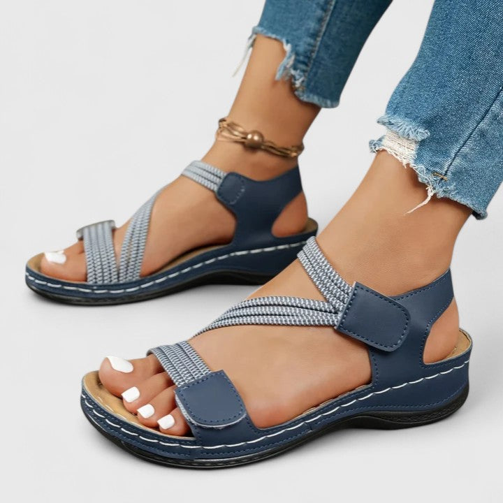 Noreen | Sandalias de Confort Acolchado