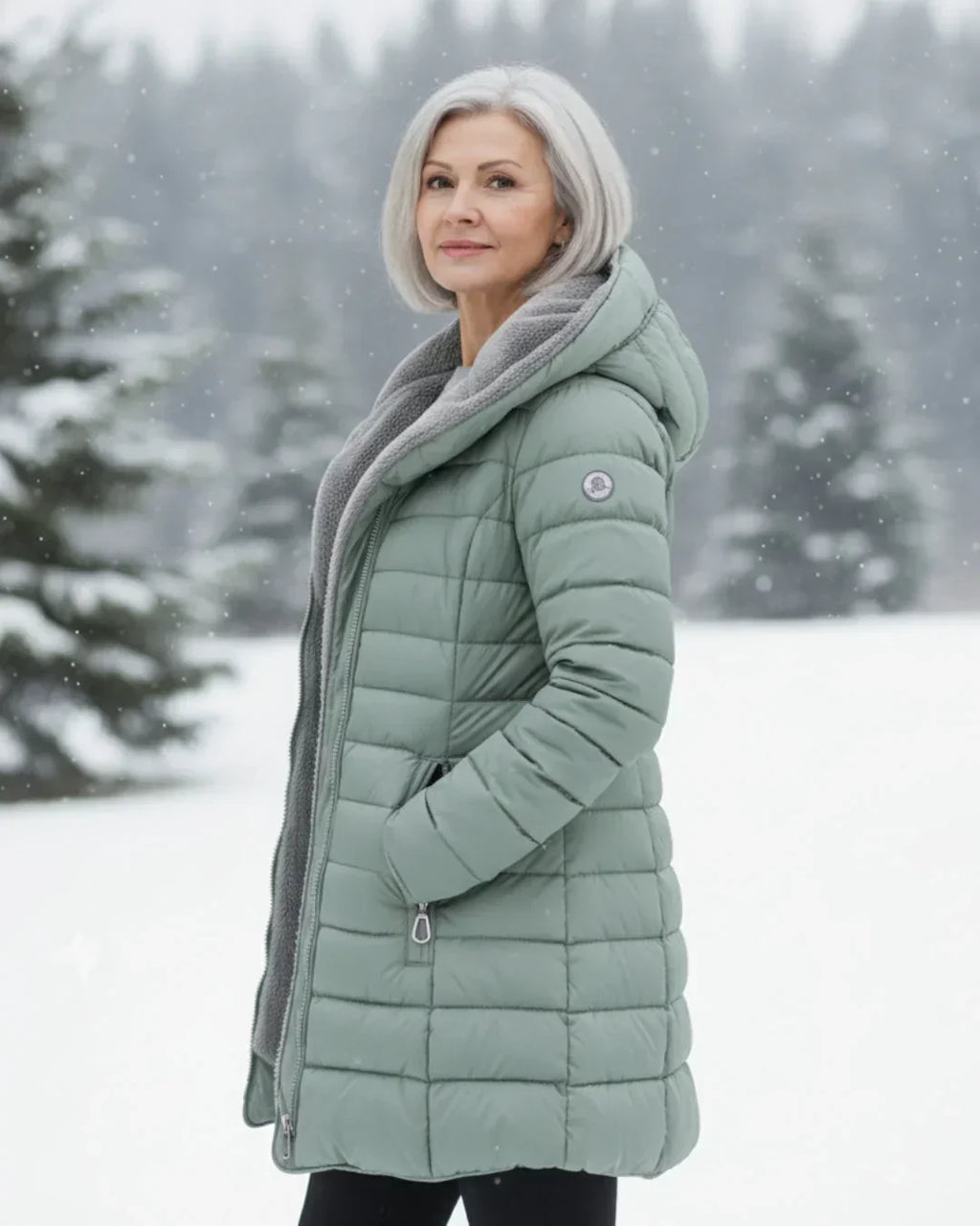 Olivia™  | Abrigo de invierno acolchada