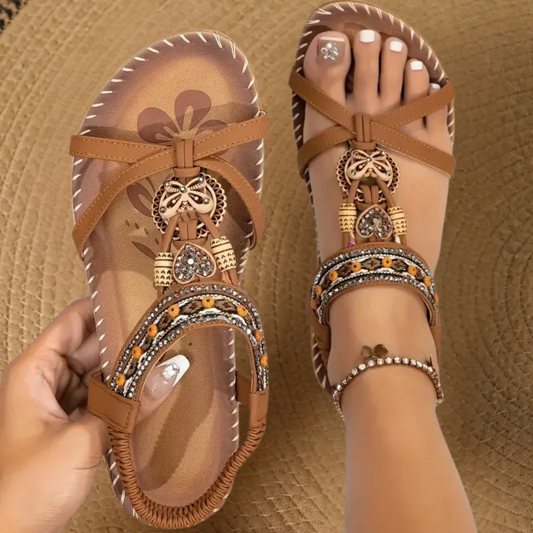 Hannah | Sandalias Bohemias de Confort