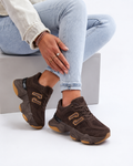 Zapatillas 11 Marrón Oscuro
