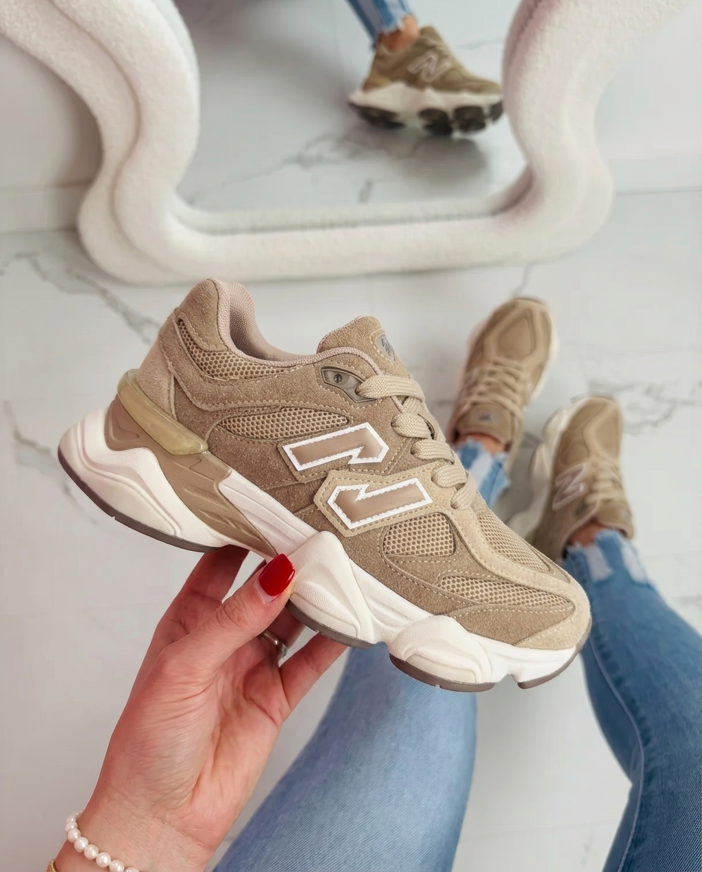 Zapatillas 11 Marrón Claro