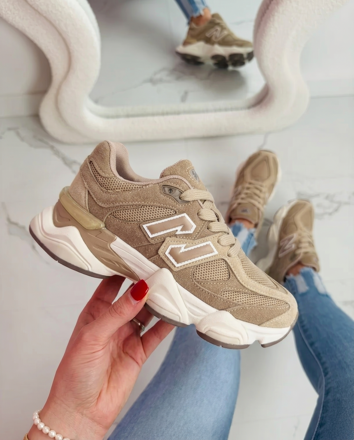 Zapatillas 11 Marrón Claro
