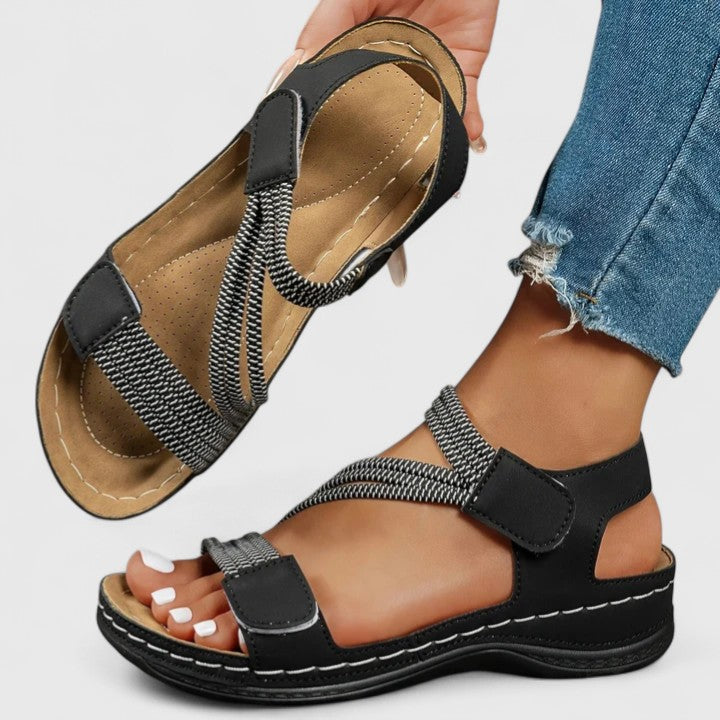 Noreen | Sandalias de Confort Acolchado