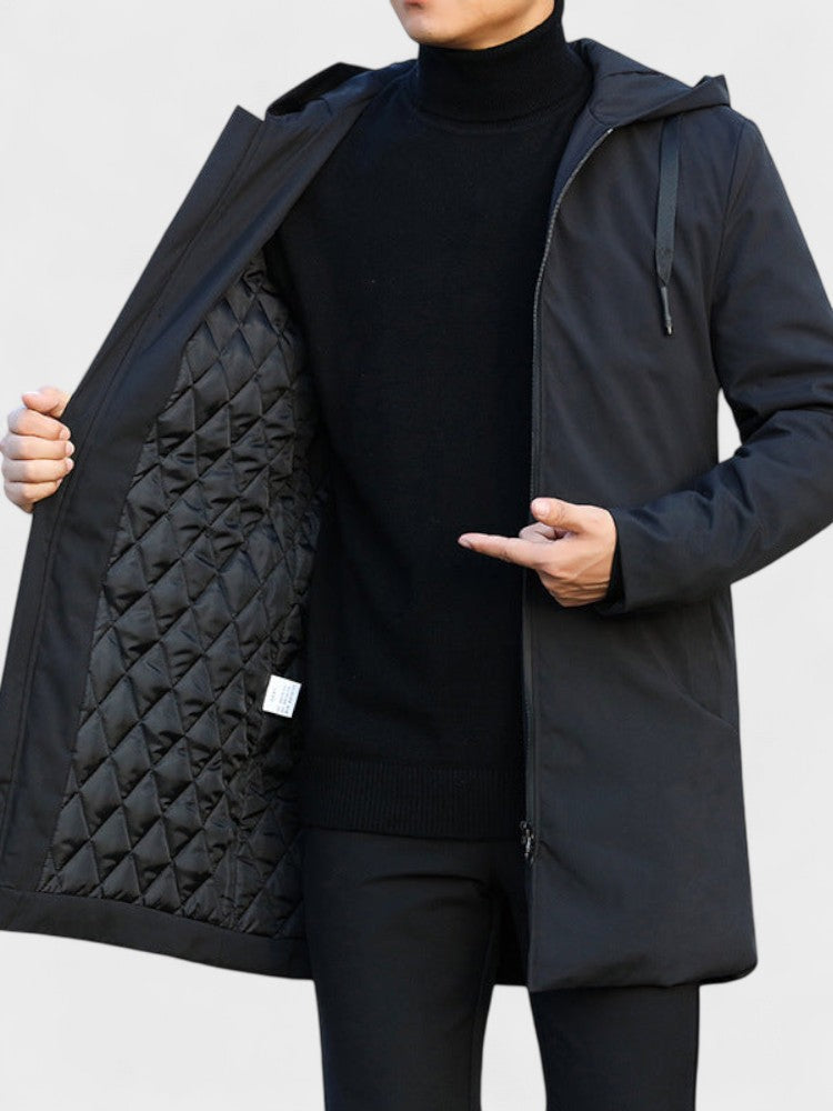 Chaqueta de invierno elegante de diseño moderno