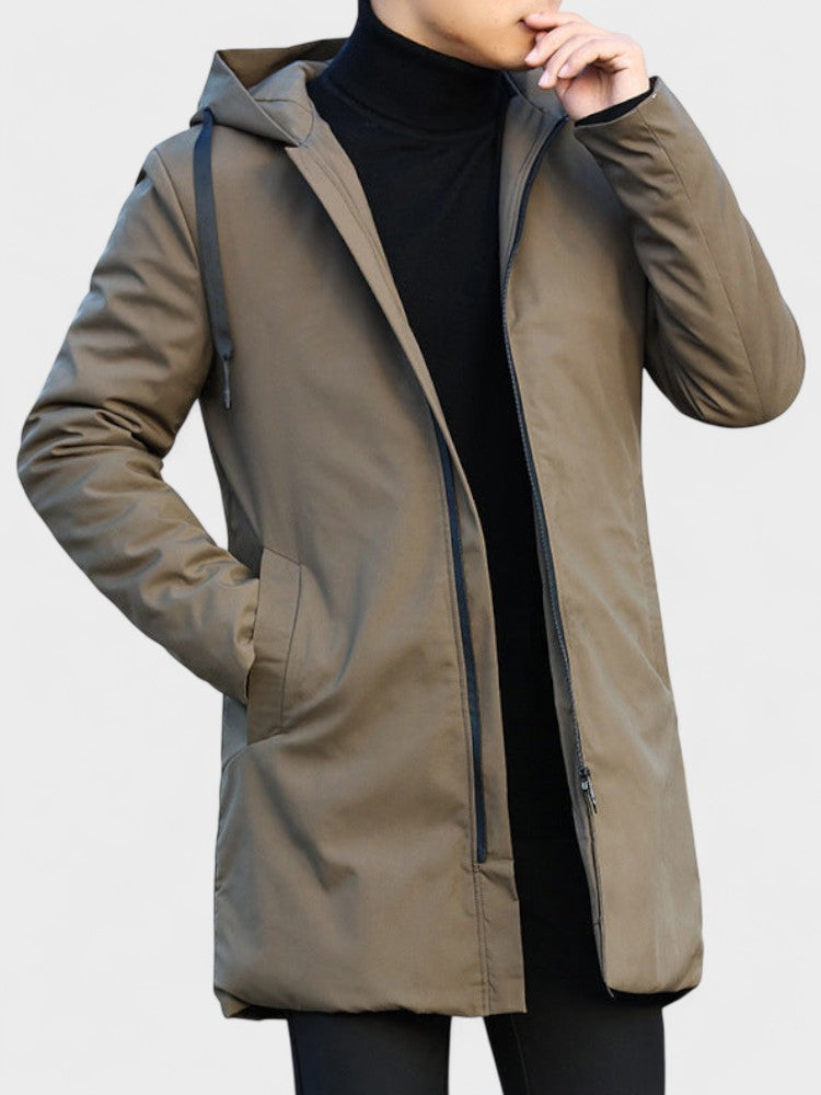 Chaqueta de invierno elegante de diseño moderno
