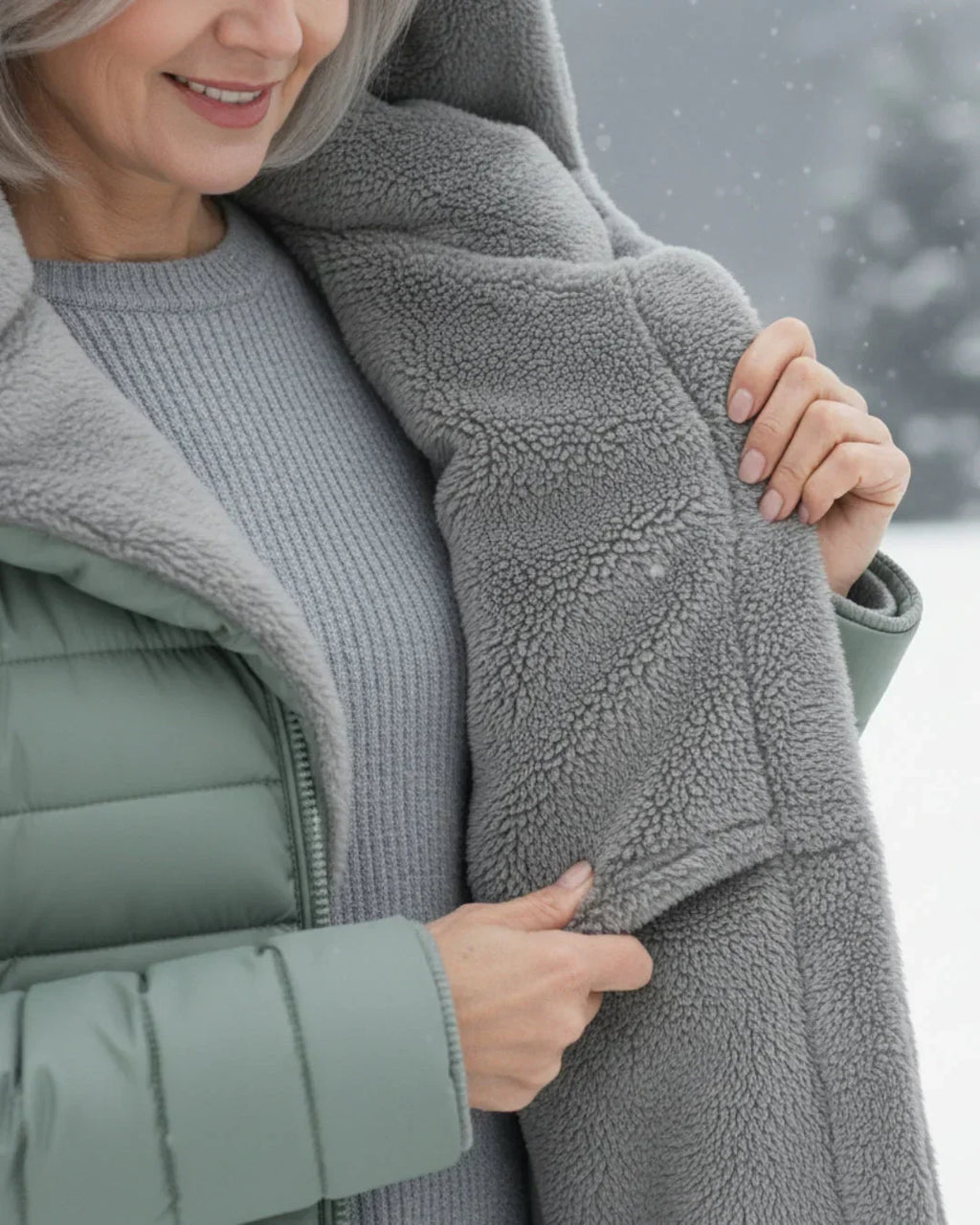 Olivia™  | Abrigo de invierno acolchada