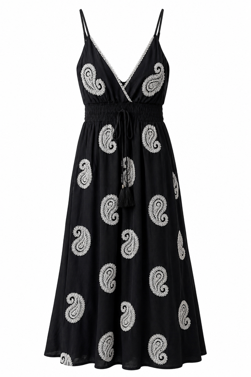 Vestido Es Vedrà Negro