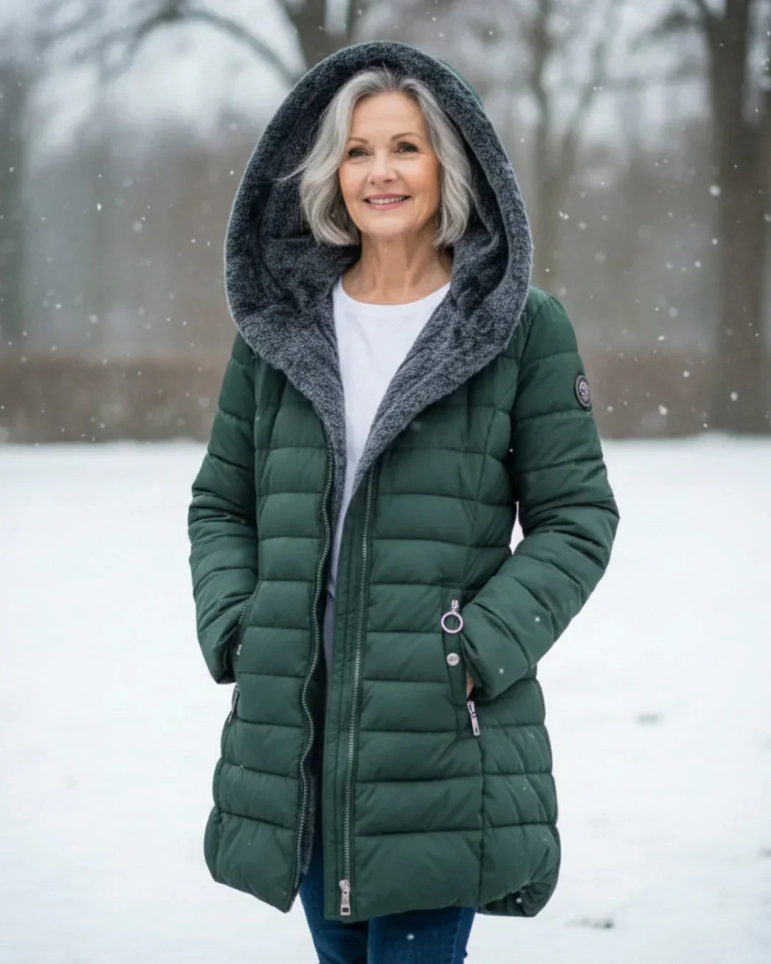 Olivia™  | Abrigo de invierno acolchada