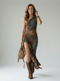 Esperanza | Vestido Midi Drapeado