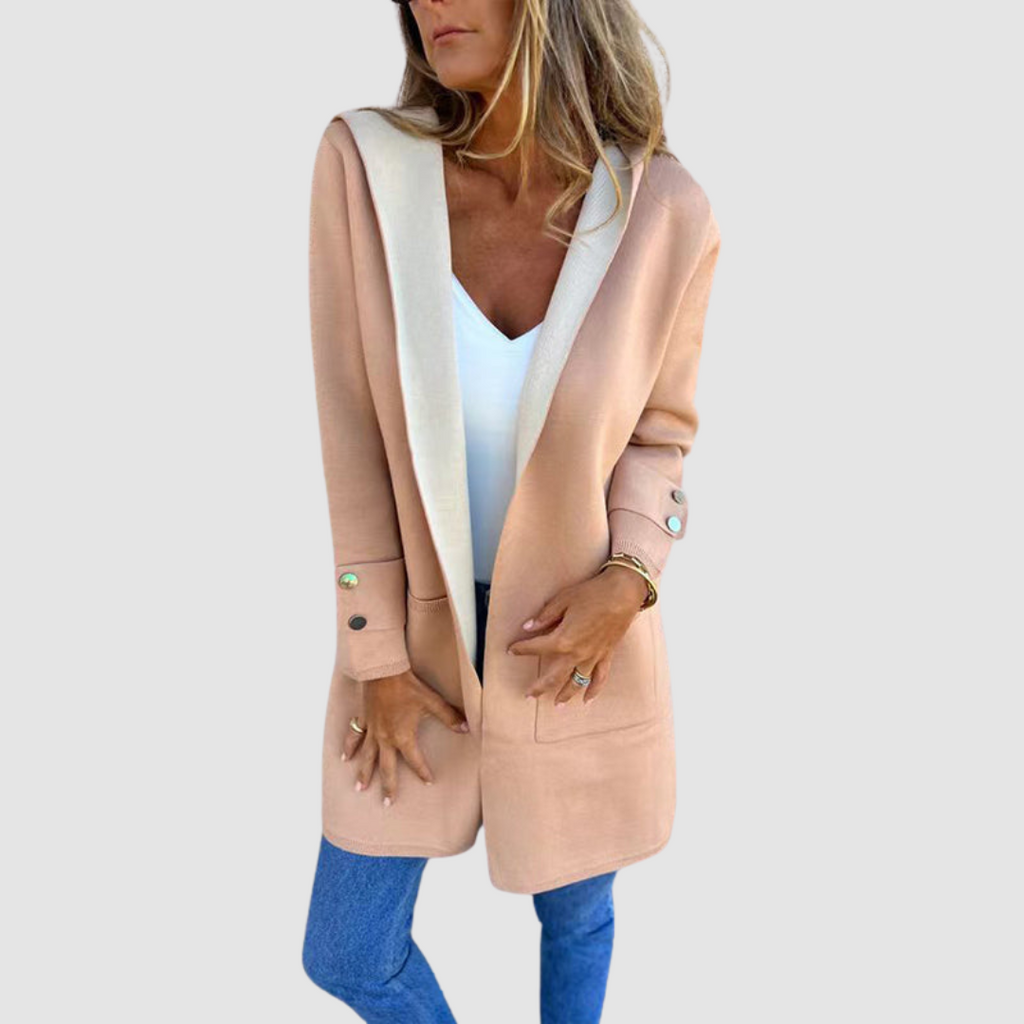 Chaqueta con Capucha Colorblock Mariela™