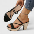 Lorienna | Zapatos de Mujer de Tacón de Aguja con Tiras