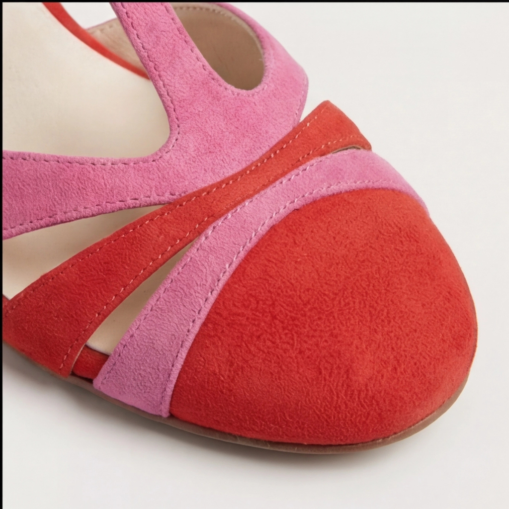 Lazariah | Sandalias de Mujer de Tacón Ancho con Tira al Tobillo