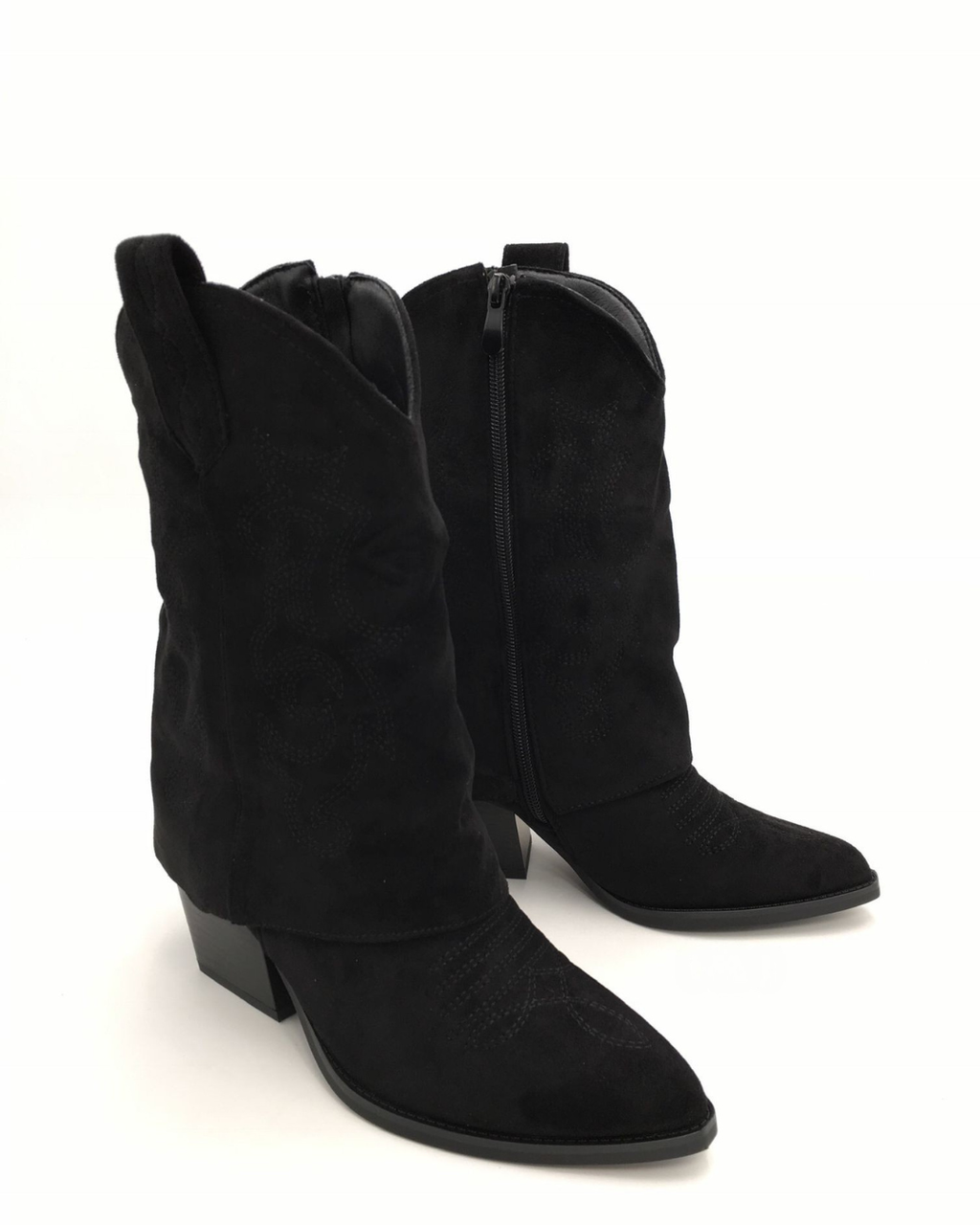 Botas Festi de Caña Vuelta - Negro