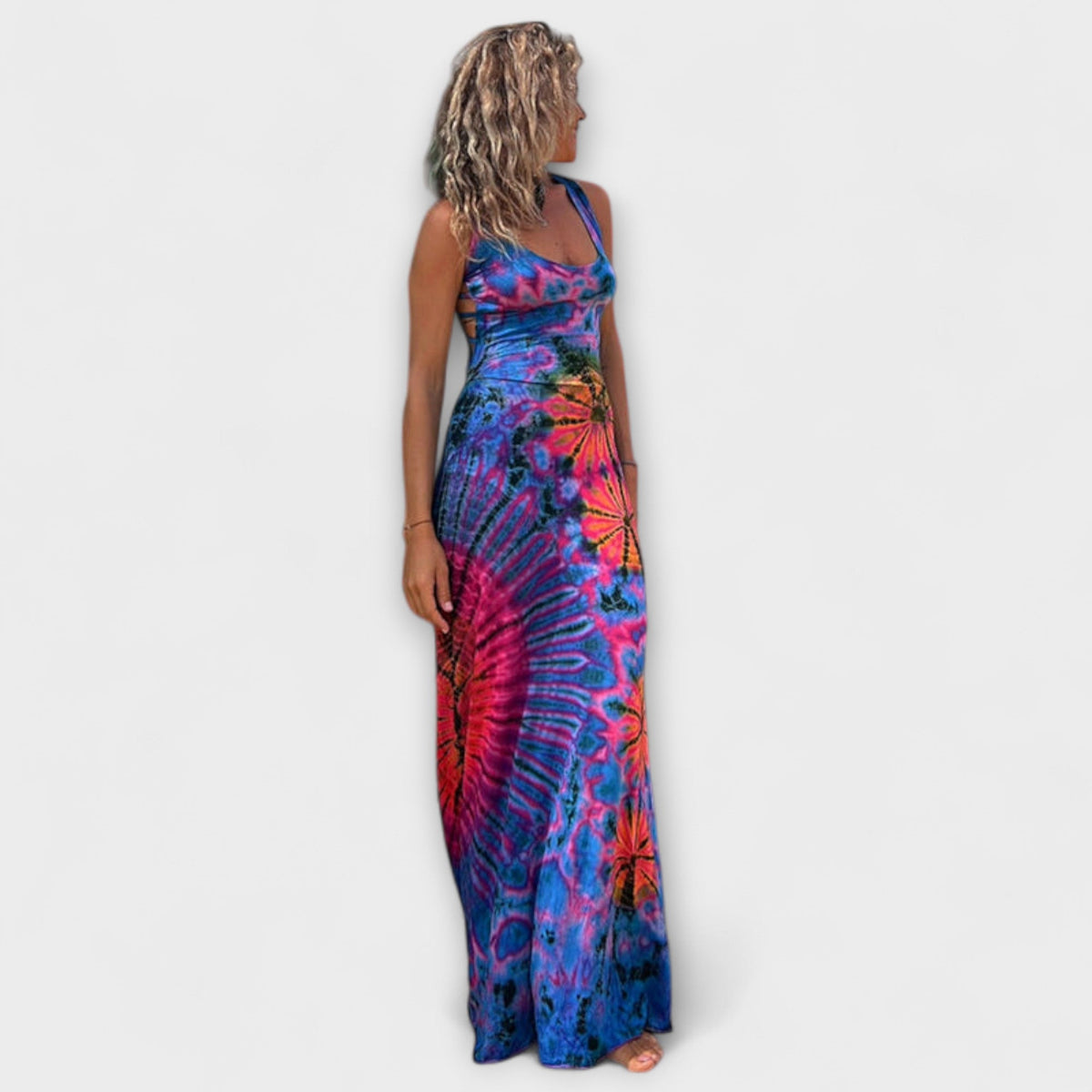 Ronja - La Bamba Vestido Maxi con estampado tie-dye