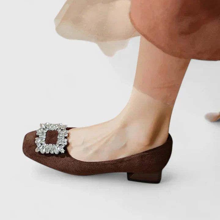Julianyssa | Zapatos de Mujer de Tacón Ancho Acolchados