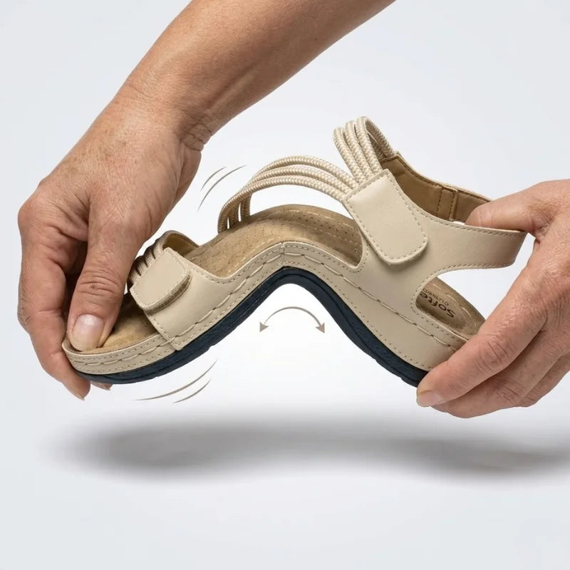 Noreen | Sandalias de Confort Acolchado