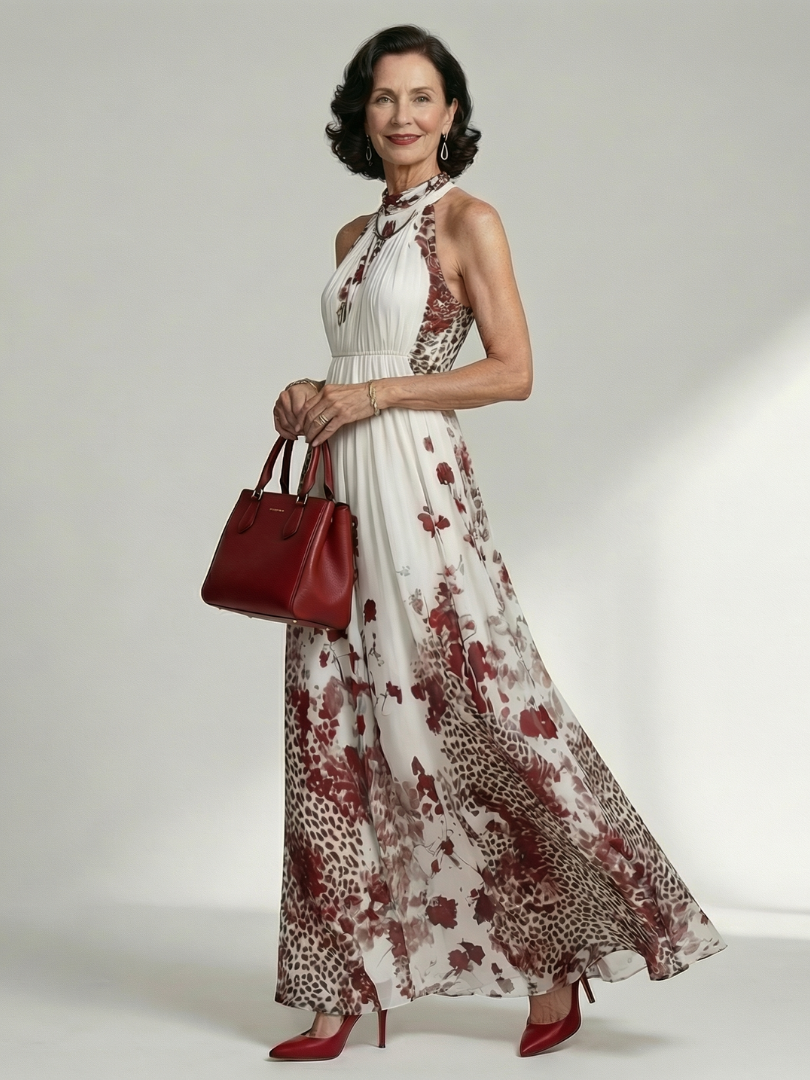 Alejandra | Vestido Maxi Plisado
