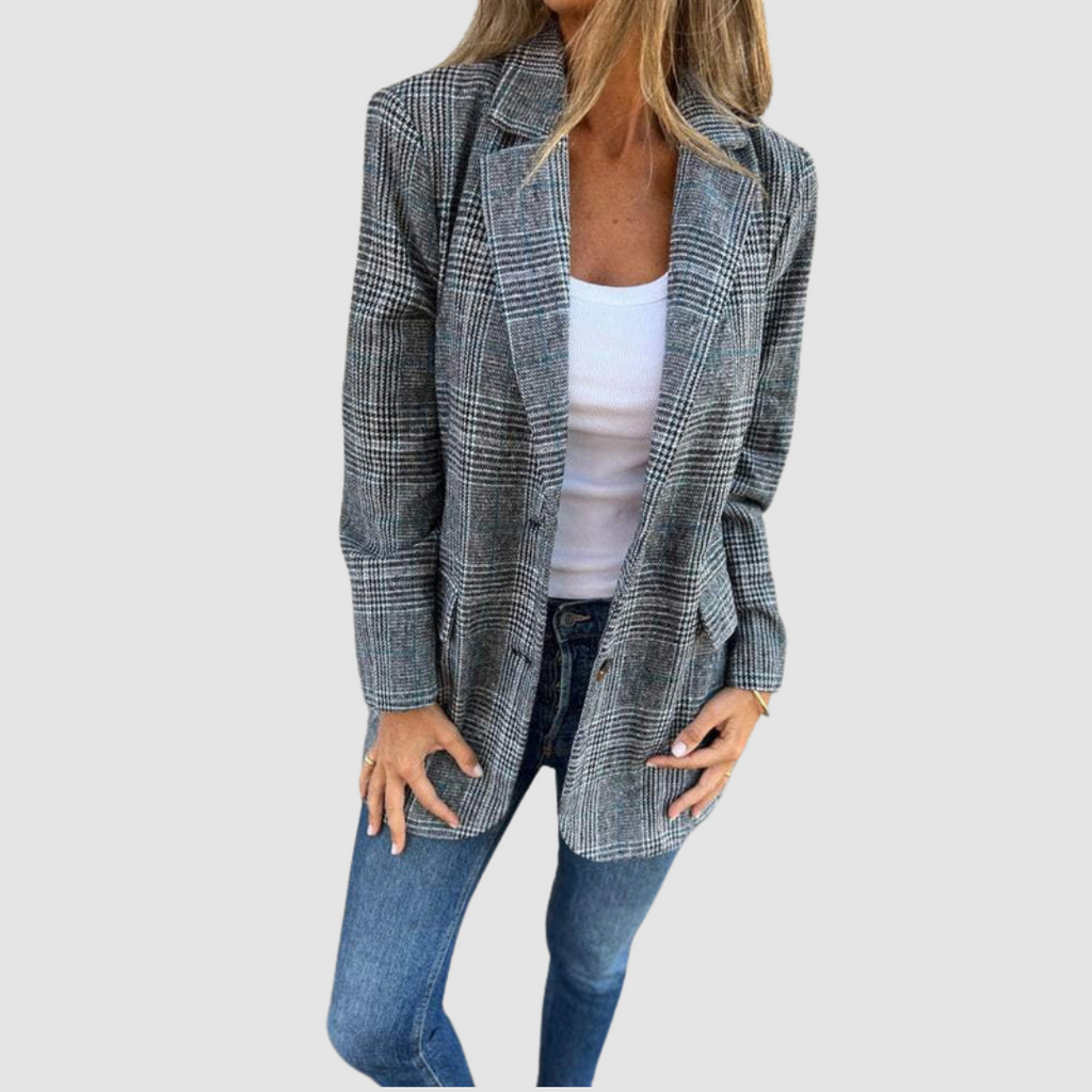 Blazer de Invierno Elegante a Cuadros Isabel™