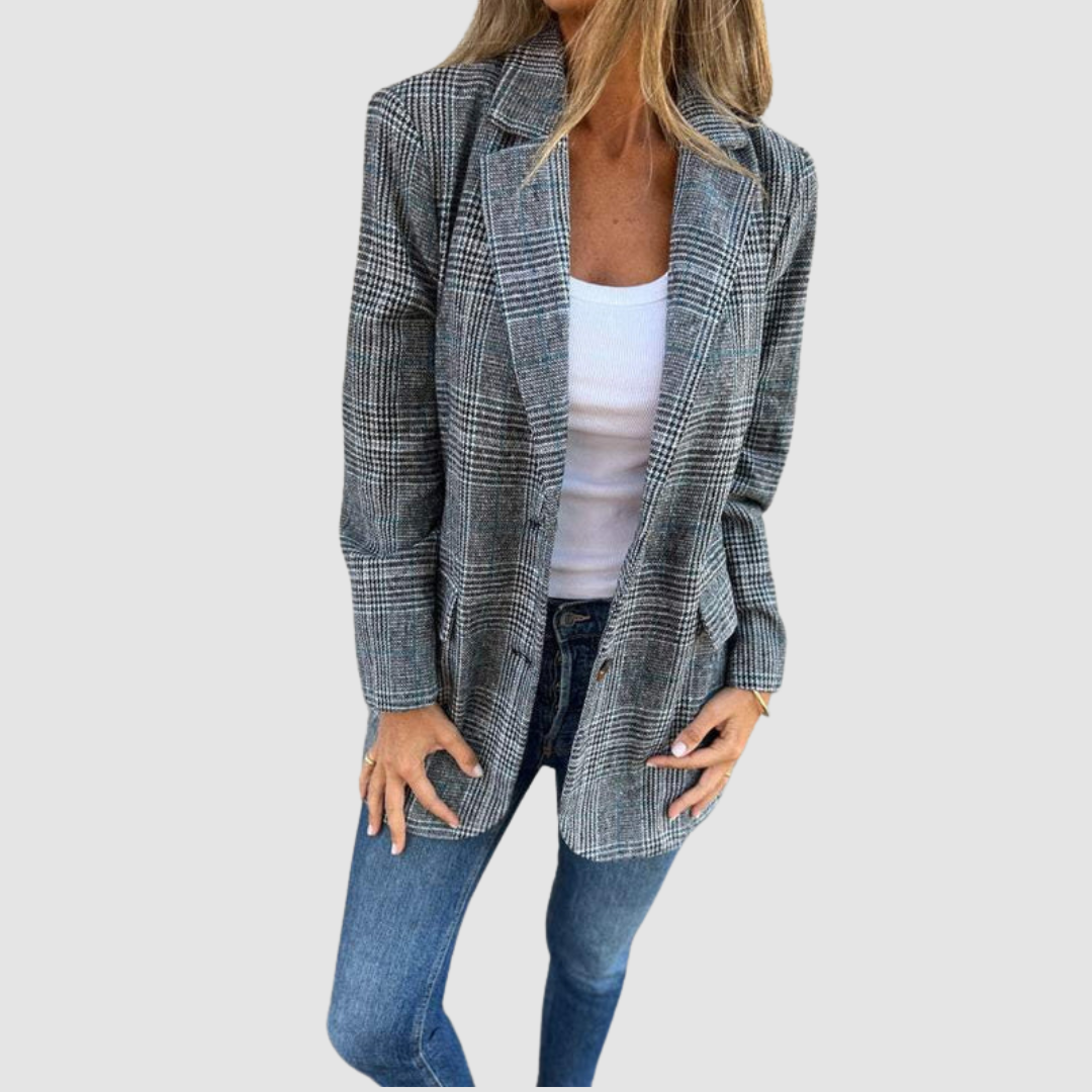 Blazer de Invierno Elegante a Cuadros Isabel™