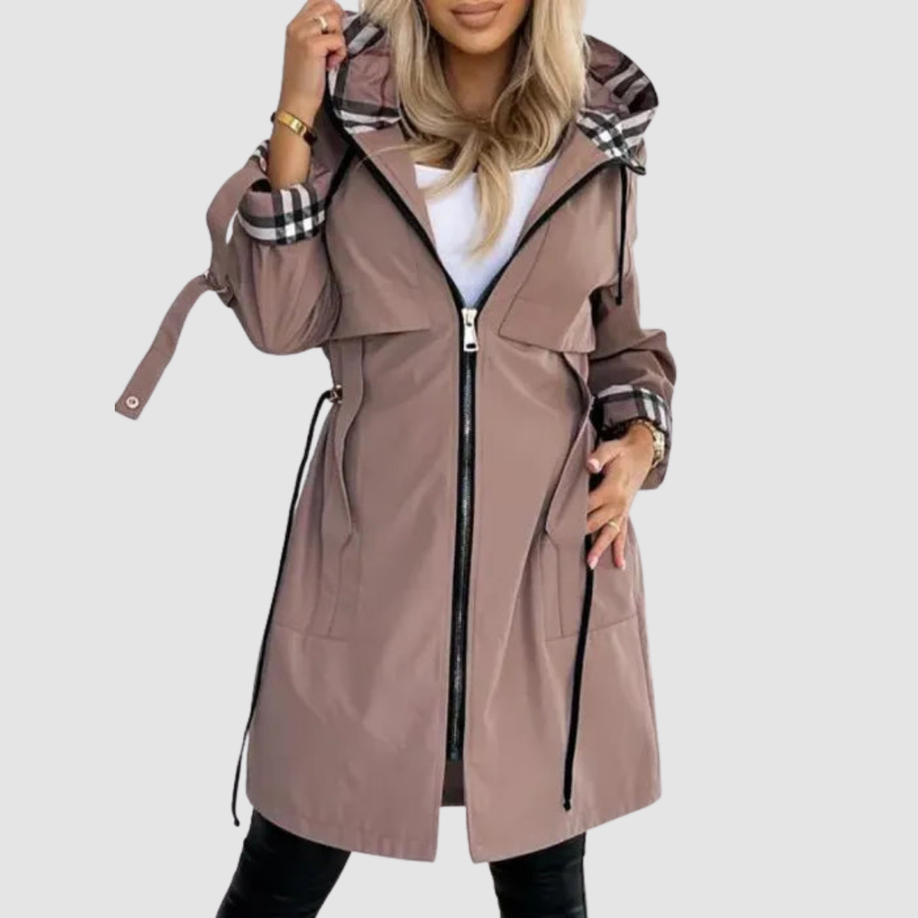 Abrigo con Cremallera Impermeable y Cortavientos Ollie™