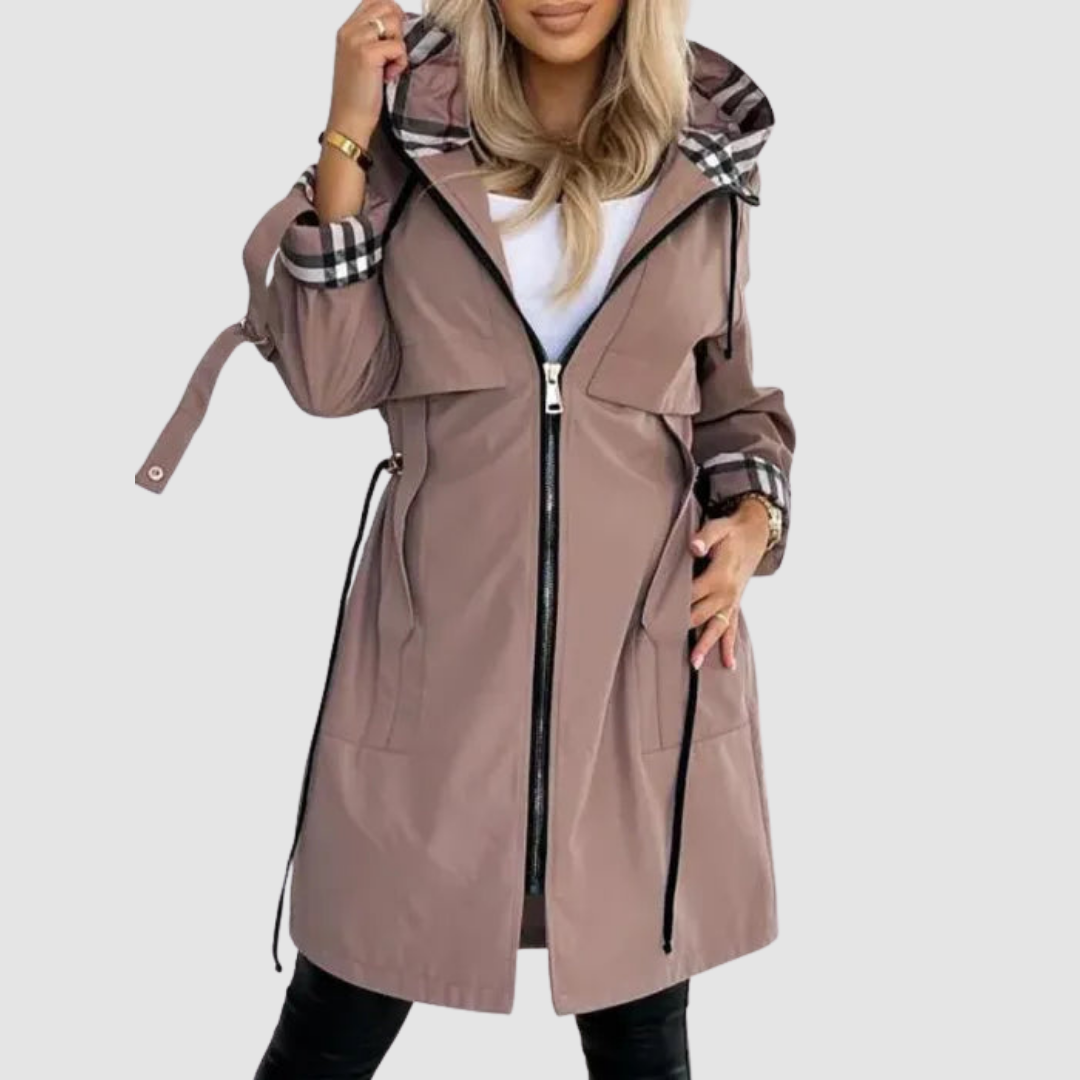Abrigo con Cremallera Impermeable y Cortavientos Ollie™