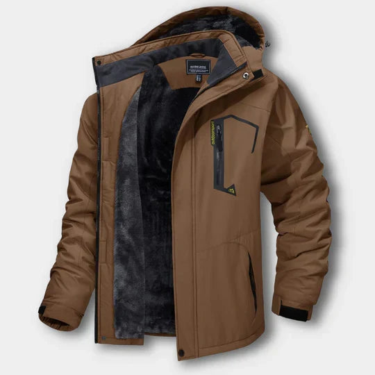 Chaqueta de invierno impermeable y cortavientos