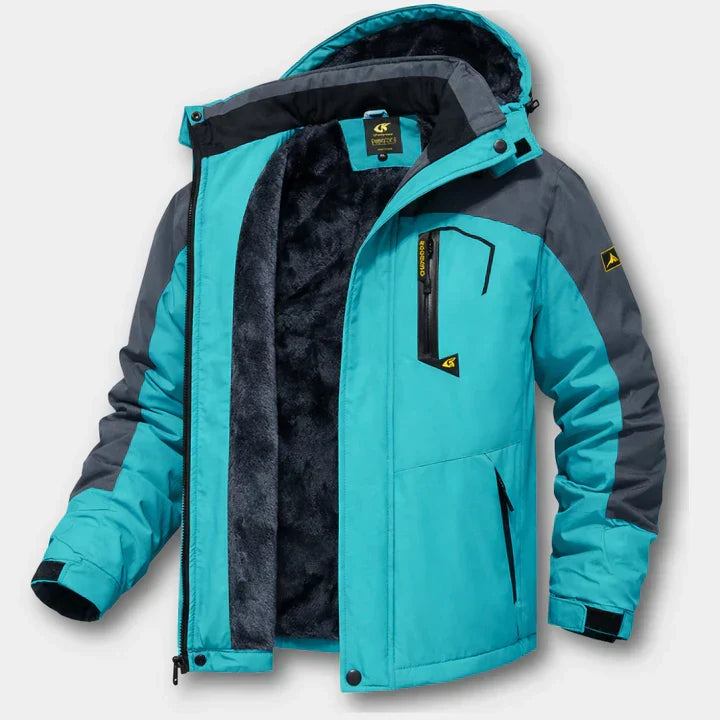 Chaqueta de invierno impermeable y cortavientos