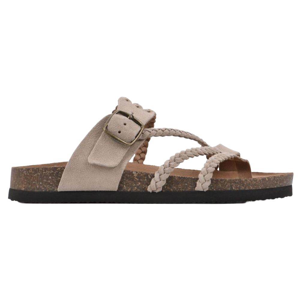 Hayleigh | Sandalias de corcho trenzado