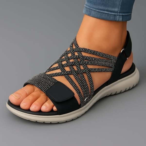 Bridget | Sandalias Tejidas de Confort