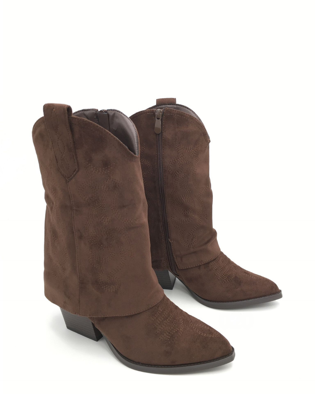 Botas Festi de Caña Vuelta - Marrón
