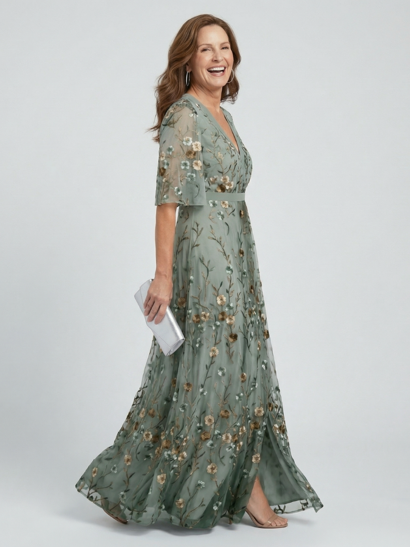 Valeria | Vestido maxi halter floral