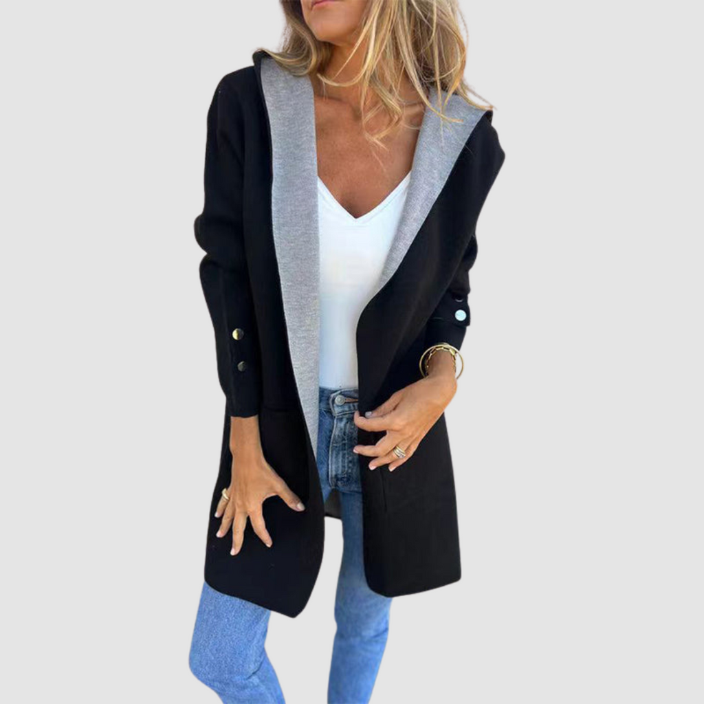 Chaqueta con Capucha Colorblock Mariela™