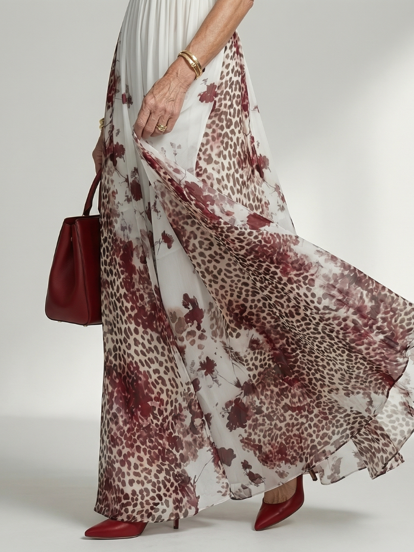 Alejandra | Vestido Maxi Plisado