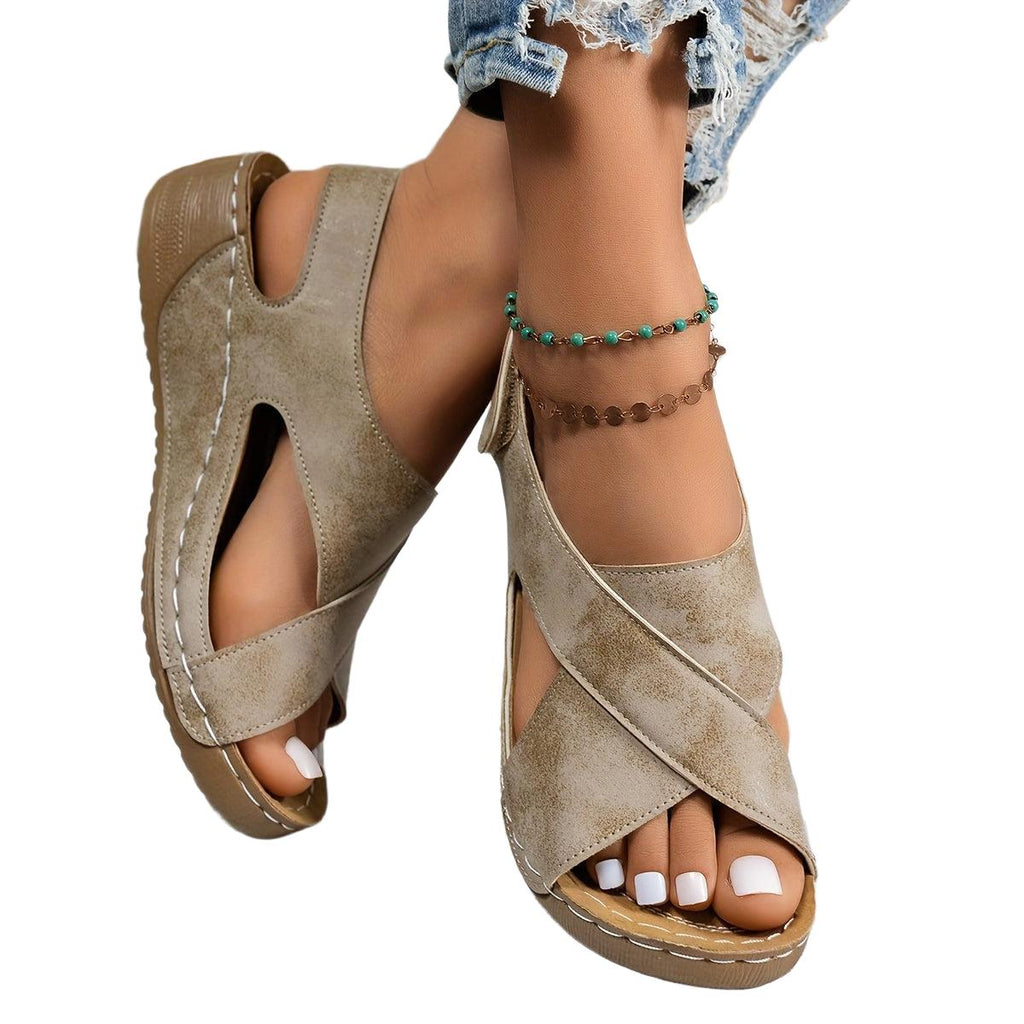 Ava | Sandalias de cuña cómodas
