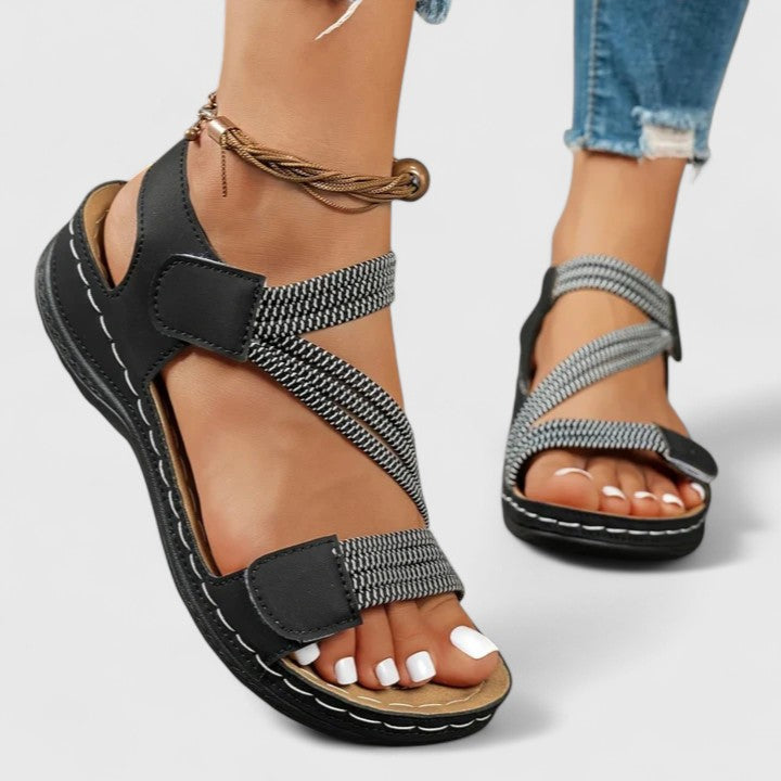 Noreen | Sandalias de Confort Acolchado