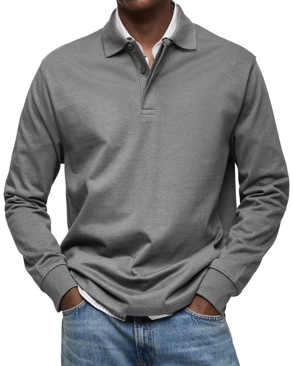 Alberto | Polo de manga larga lujoso
