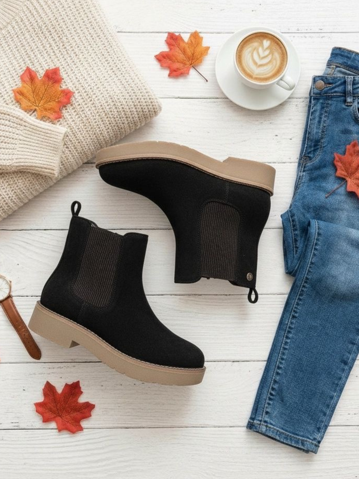 Botines Gerita Negro