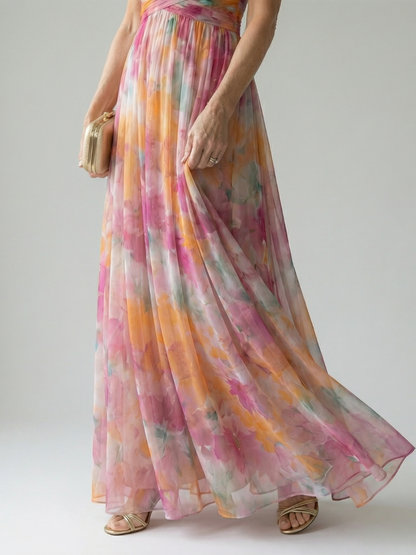 Isabella | Vestido Maxi Envolvente