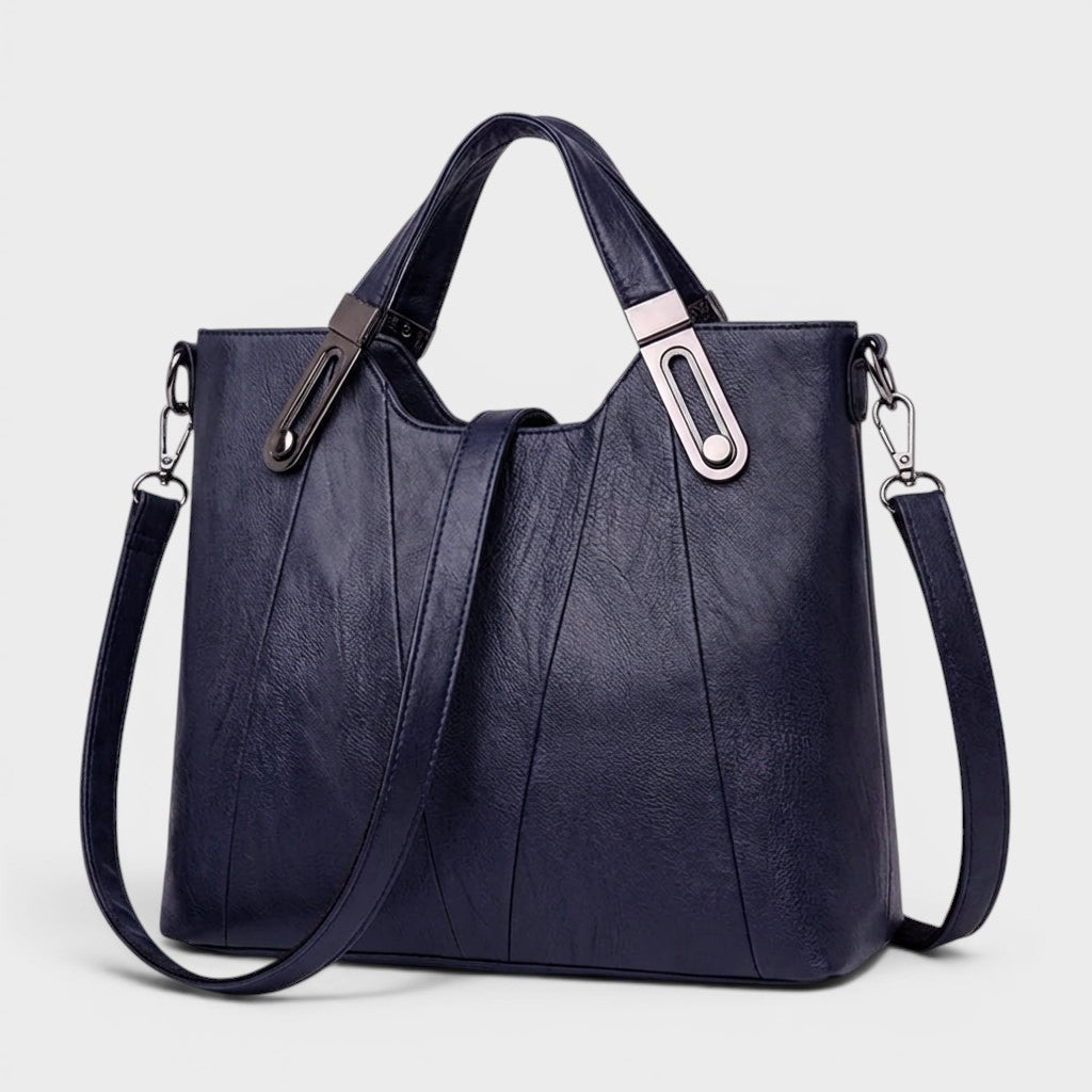 Milena - Elegante Bolso de Mano de Piel