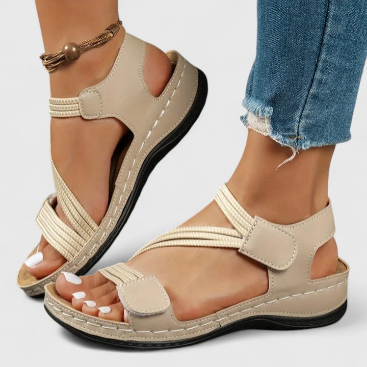 Noreen | Sandalias de Confort Acolchado