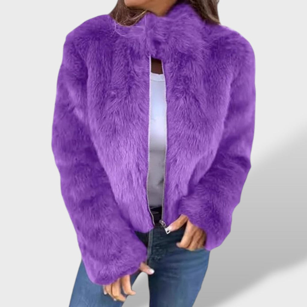 Noelia | Chaqueta de pelo sintético