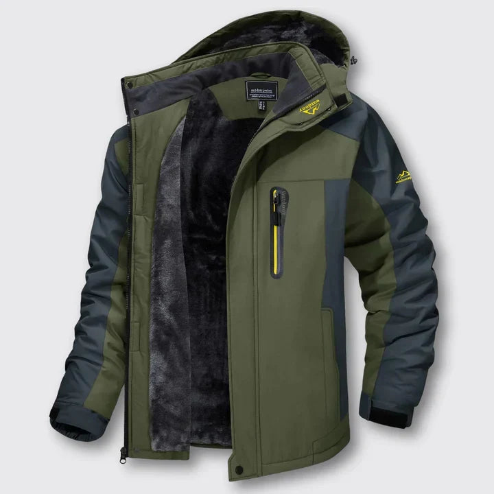 Chaqueta de invierno impermeable y cortavientos