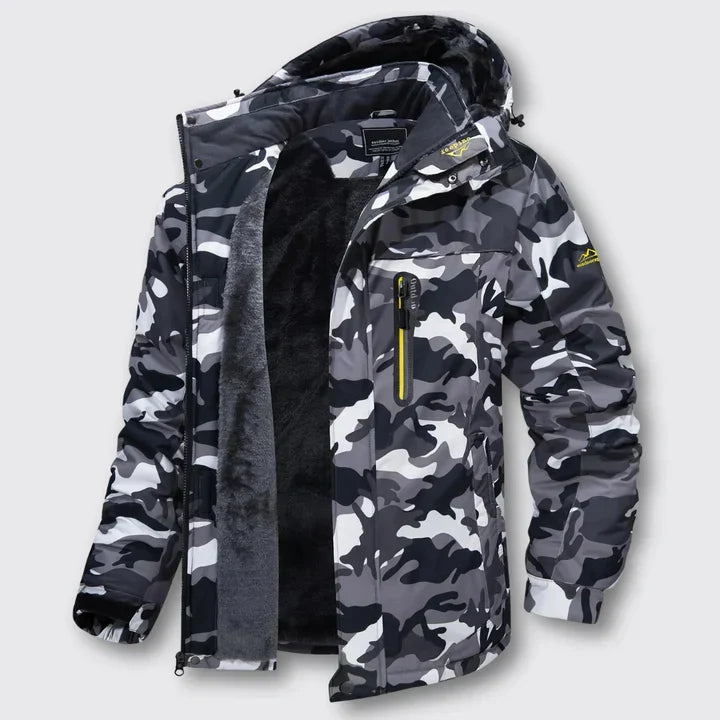 Chaqueta de invierno impermeable y cortavientos