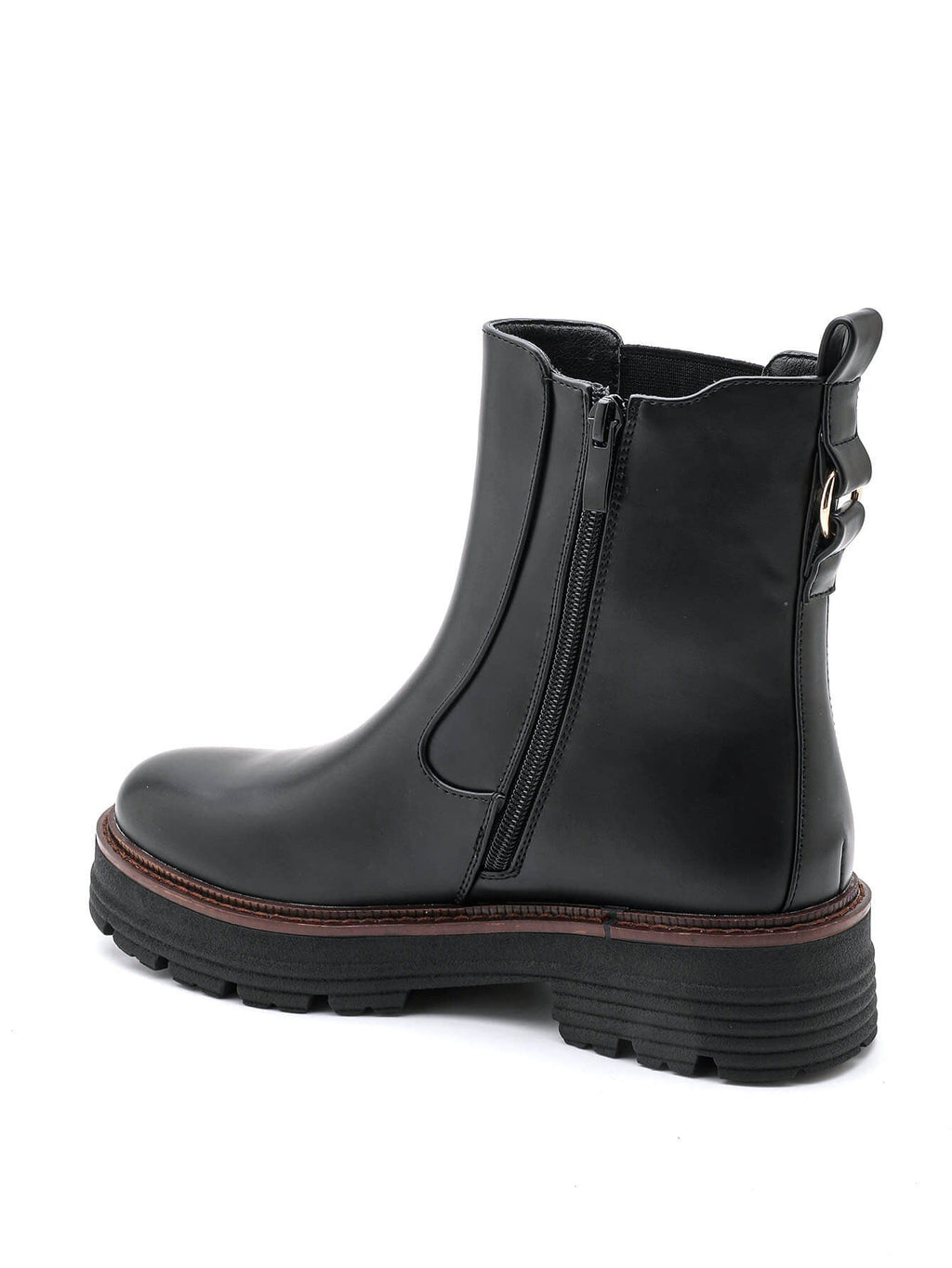 Botines Chelsea Chunky Negro