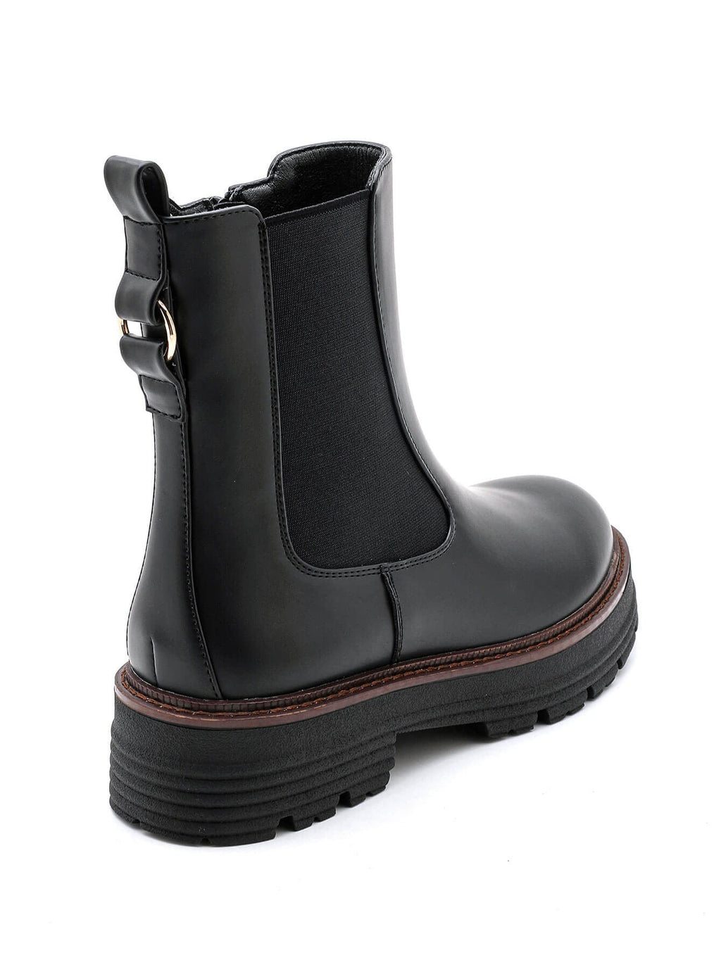 Botines Chelsea Chunky Negro