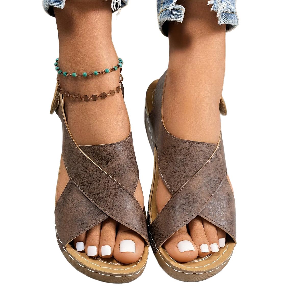 Ava | Sandalias de cuña cómodas
