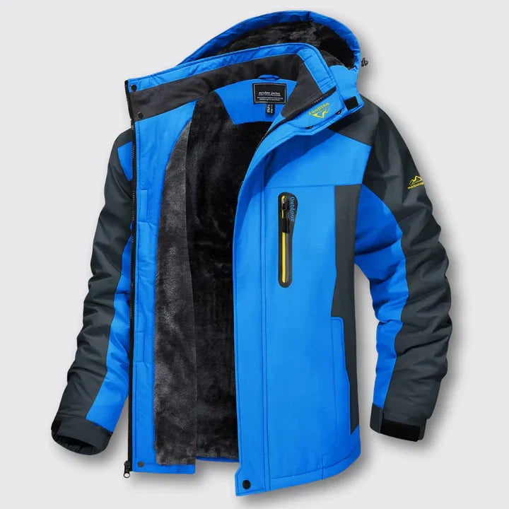 Chaqueta de invierno impermeable y cortavientos