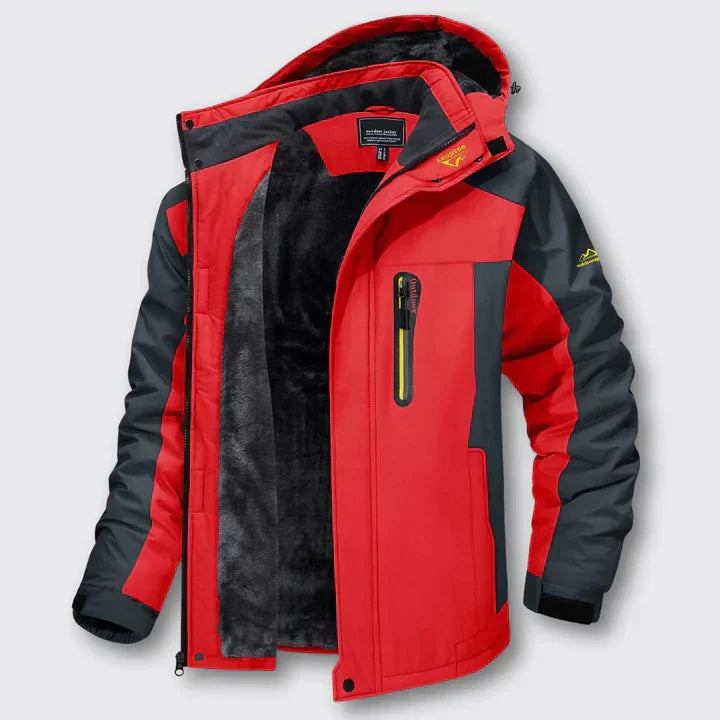 Chaqueta de invierno impermeable y cortavientos